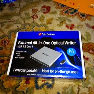 Verbatim External All-in-One Optical Writer